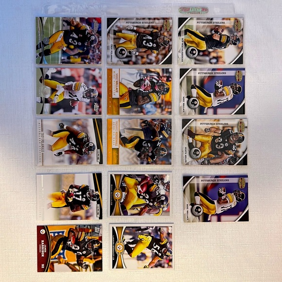 NFL- Pittsburgh Steelers Trading Cards - Picture 2 of 8
